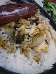 廟街:臘腸蒸雞煲仔飯