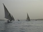 尼羅河上的帆船
