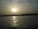 尼羅河上的日落