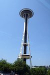 Space Needle, 側邊是小兒科遊樂場, 有點煞風景