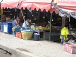 a market on the way