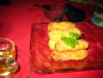 fried banana as dessert