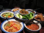king's meal of Northen Thai style at Khum Khantoke