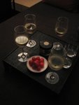 wine party at room at the Chedi