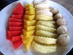 yeah, fruits after breakfast