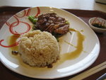 pork limb with rice at Emporium Food Court
