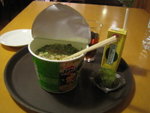 My dinner....because restaurants near the pension had already closed....it's only 8:30 pm