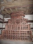 天守閣全以木建造, 很厲害!