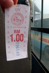 由吉隆坡坐長途巴士到馬六甲, 只需兩個鐘.  然後依旅遊書指示, 坐巴士由長途車站出市中心. 巴士很殘舊, 車費HKD2.3