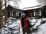 飄雪中