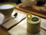 green tea cheese tiramisu