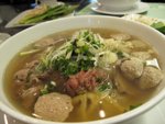 點了最多料的combination, 湯很清