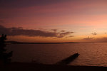 140. Bohol Island - 餐廳外的晚霞