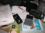 S500i for him, NDSL for me, PSP for him...