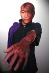 Special Effect Make Up - 3rd degree half-burnt man