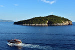 Lokrum, only 680m from Dubrovnik, now houses a botanical garden that contains exotic species planted by its previous owners