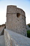 St. James Tower. As we are now walking on the northern wall the defense is 2-3x stronger than those facing sea.