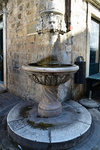 A lion fountain on Gundulic Square