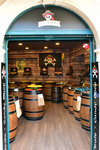 This is the Pirate Candy Shop, all the stuff on the barrels are candies...