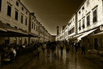 The Stradun street is the main open urban area of Dubrovnik and the most favored promenade and gathering place.