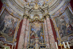 The Church of St Ignatius is  decorated by magnificent Baroque frescoes with scenes from life of St. Ignatius de Loyola painted by Gaetano Garcia.