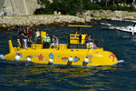 To see the underwater life around Dubrovnik, you could get on board a yellow submarine...