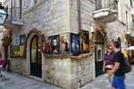 Around the corner we saw this house, that was bombed during the attack by the JNA in the siege of Dubrovnik in the 1991