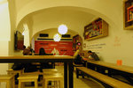 The restaurant is more targeted towards the university students. There were many in Ljubljana
