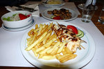 Chicken Skewer... the meat was so tough I missed those in Turkey