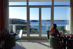 22-Sep, buffet breakfast at 'Windows on Hvar'@Amfora hotel, again, very nice view