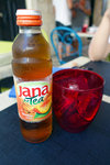 We came across Jana again, this time it is ice peach tea - too sweet to my liking