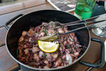 The baby squids were nice too, and plentiful, we just could not finish the lot