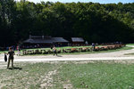 Lunch at the picnic area (near ST3) of Plitvice Lakes National Park. They also have restaurants that serve hot food
