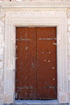 Door of the theatre, which was built in 1612, was said to be the oldest of all theatres in Europe