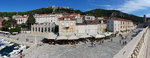 St. Stephen's square, as seen from the terrace outside the theatre