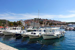 Most of the ships in the marina are smaller boats rather than larger yachts as found in other parts of the Mediterranean
