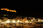 Hvar and the fortress at night