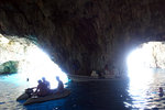 The cave was u-shaped with two openings and only small boats could visit. If you don't like to travel by the speedboat, then tough luck!
