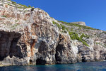 Spectacular rock formation of the island of Vis