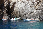 The entrance to the Blue Grotto