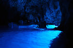 My first time inside a Blue Grottoe...The experience was really eerie.. very quiet and mysterious...