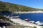 We arrived the island of Bisevo, where we had to change boat to visit the Blue Grotto