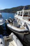 Our speedboat, as you could see, the seats were not comfortable (yes you were like riding a horse for the whole journey!)