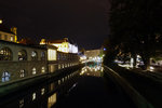 River Ljubljanica with Central Market on the left