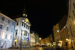 Ljubljana Town Hall and Mestni Trg (square)