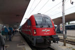 Our train to Zagreb. Initially we thought we could take this cross country train back to Croatia but the recent event of the migrants forced us to change to a bus for the 2nd half of the trip