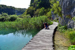 On the way to the Great Fall. This is Lake Novakovica Brod.. don't ask me what that guy was doing (or going to do)