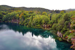 View of Lake Galovac from above