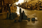 Don't underestimate these stalagmites, they were there for thousands of years already