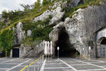 Entrance and exit of the cave... On the right is the entrance and the exit is on the left